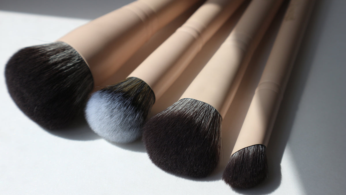 Meet the 4-Piece Core Cream Makeup Brush Collection